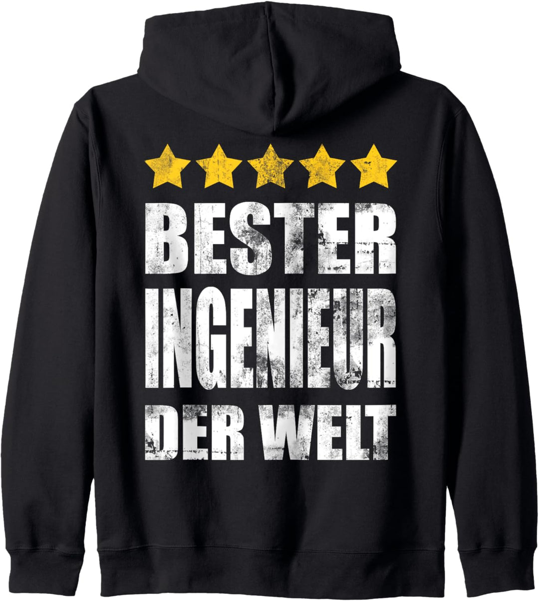 Bester Ingenieur Der Welt Maschinenbau Student Vintage Kapuzenjacke