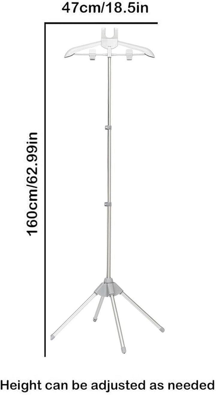 Kleiderbügel für Kleidung, Dampf, mit Halterung, Dampfglätter, zusammenklappbar, Dampfbügel, Kleider