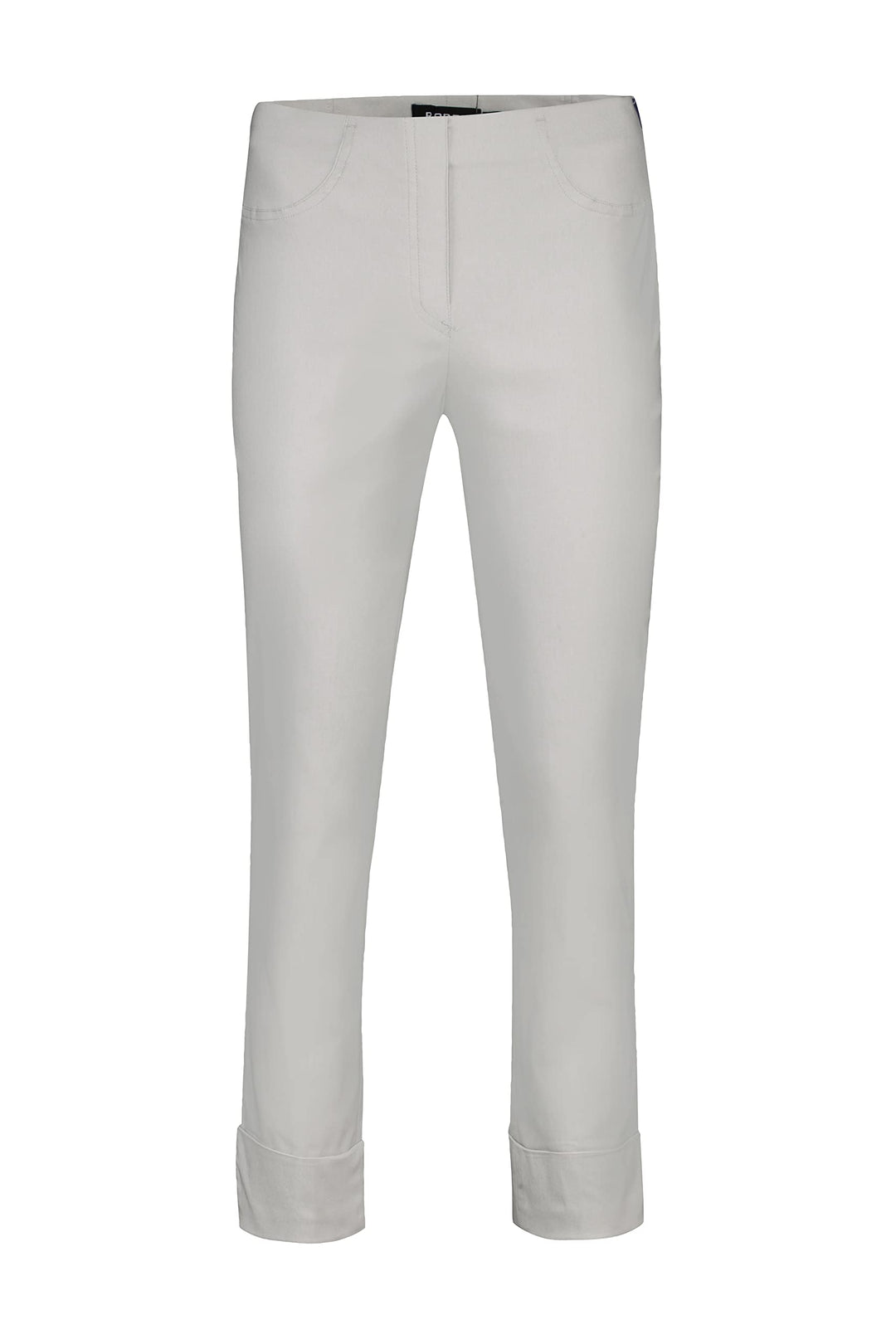 Robell Style BELLA09-7/8 Stoffhose Damen high Waist - Damenhose Power Stretch - Bengaline Stoff Hose