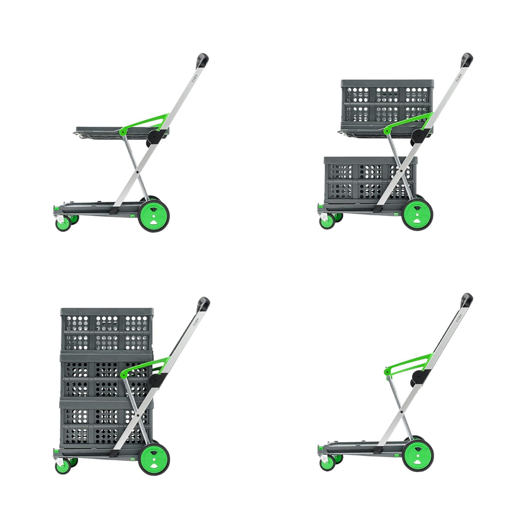 CLAX® Das Innovative Transportmobil | Klappwagen | Plattformwagen | ohne Faltbox