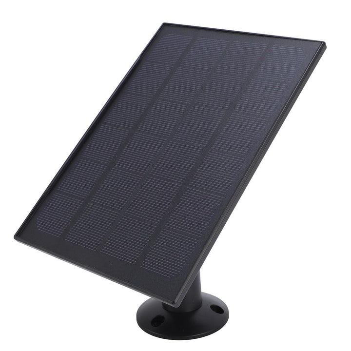 8W Solar Panel für Vogel Feeder Kamera, 2 in 1 Verbessertes, Wetterfest 360 Grad Einstellbares USB C