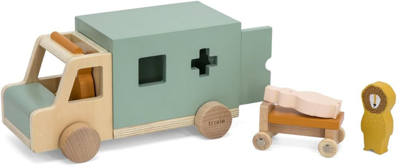 Trixie Wooden ambulance