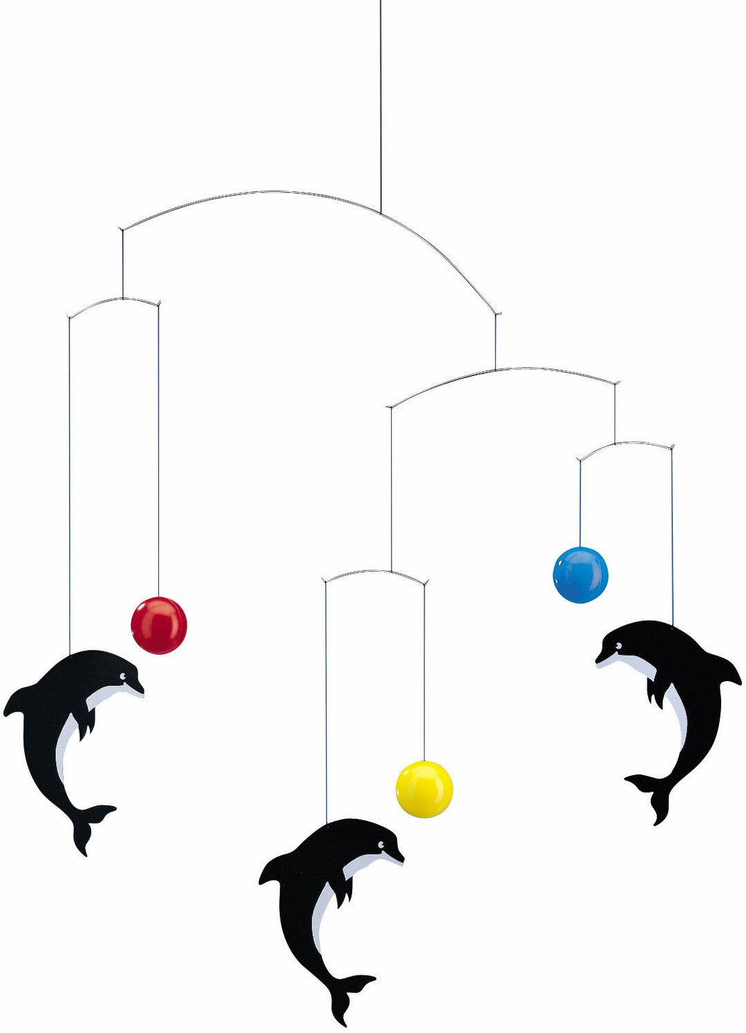 Flensted f060 Dolphinarium Mobiles, Folie, Mehrfarbig, 50cm