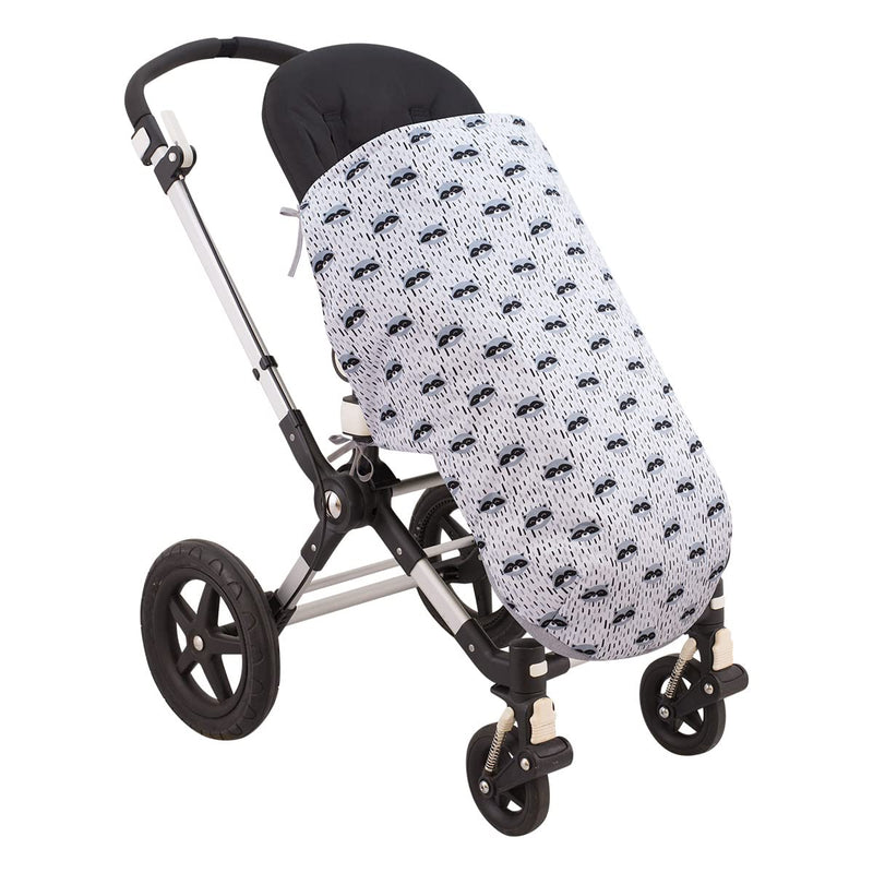 JYOKO KIDS Universal Baby Fusssack für Kinderwagen (RACCOON, BAUMWOLLE)