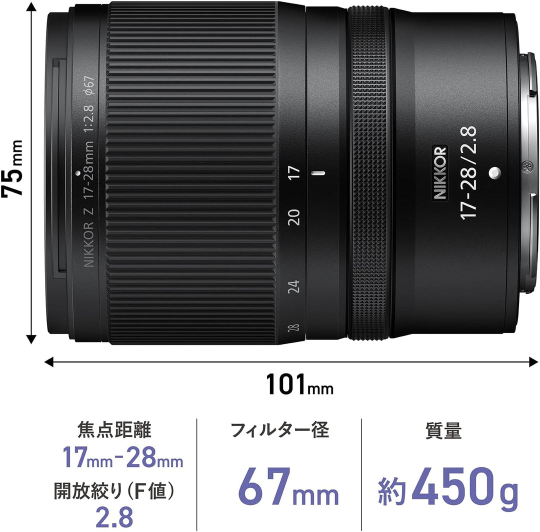 Nikon Nikkor Z 17-28mm f/2.8