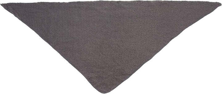 Faera XXL Dreieckstuch Bouclé elastisch weiches Cozy Material Einheitsgrösse Anthrazit, Einheitsgrös