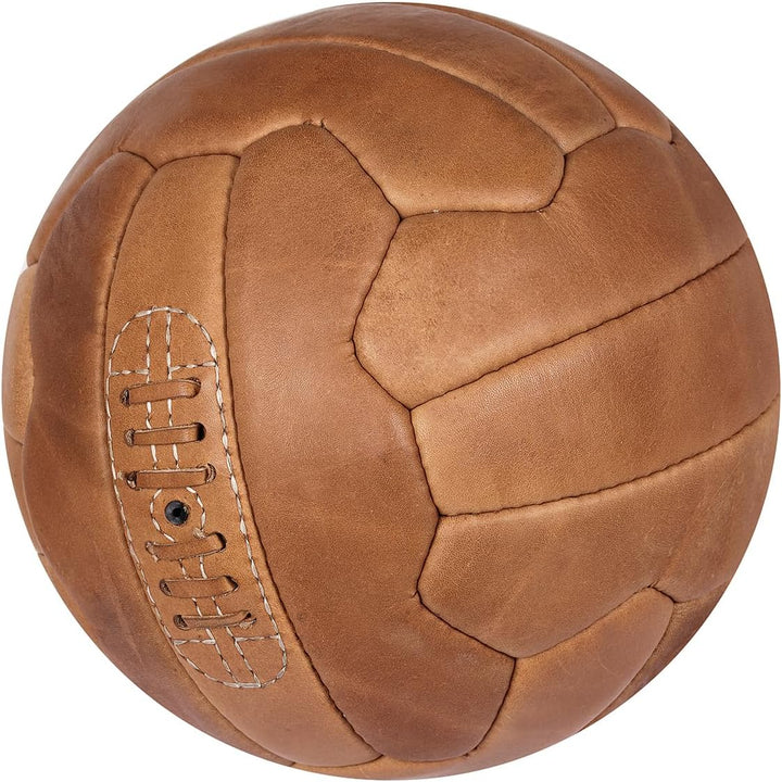 FNine Fussball Vintage Antik Leder Fussball