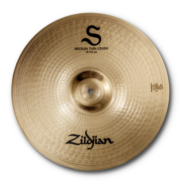 Zildjian S Family Series - 18 Zoll Medium Thin Crash Cymbal, 18 Zoll Medium Thin