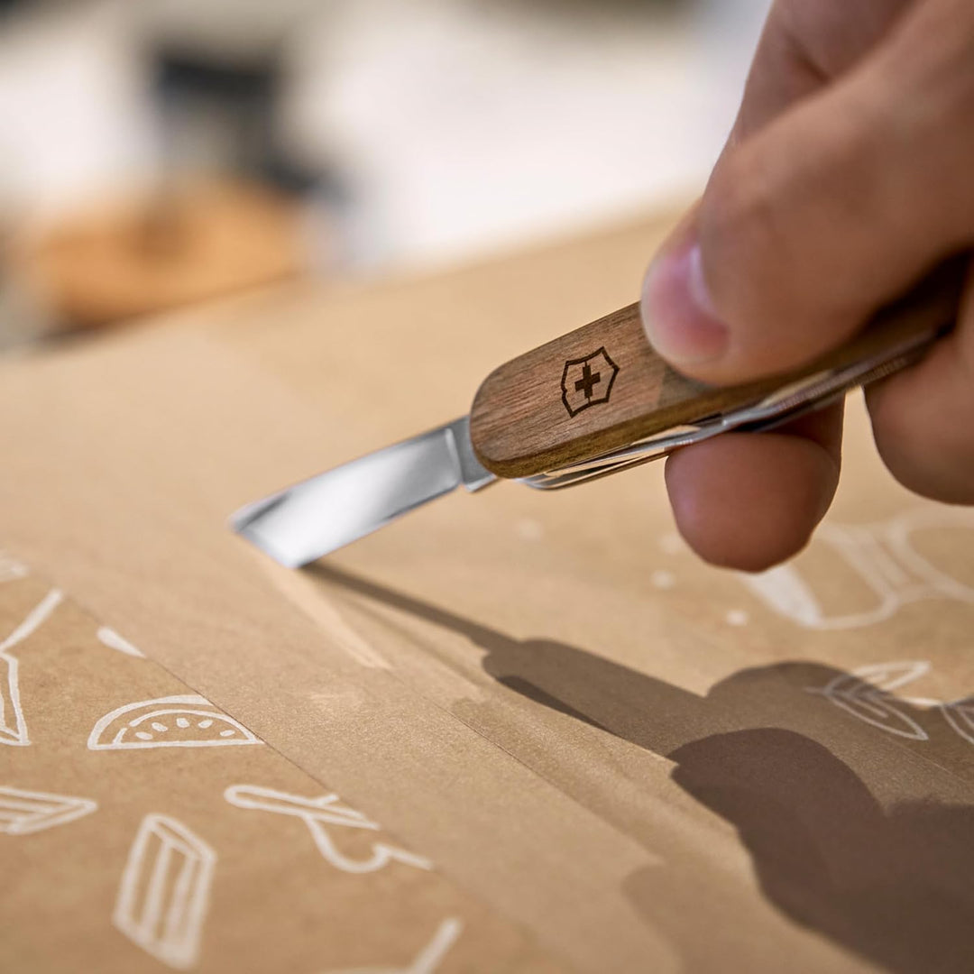 Victorinox Schweizer Taschenmesser, Spartan, Swiss Army Knife, Multitool, 10 Funktionen, Kombi-Spitz