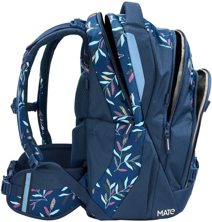coocazoo Mate Schulrucksack-Set 3tlg inkl. Schlamperbox und Sporttasche (Boho Glam V2)