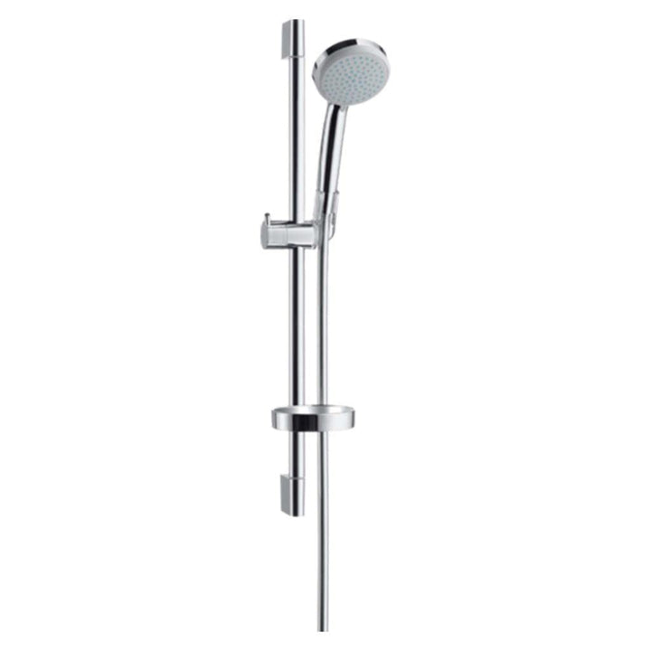 hansgrohe Croma 100 Duschset 0,65m, 4 Strahlarten, Chrom Chrom 0,65m Set 4 Strahlarten, Chrom 0,65m
