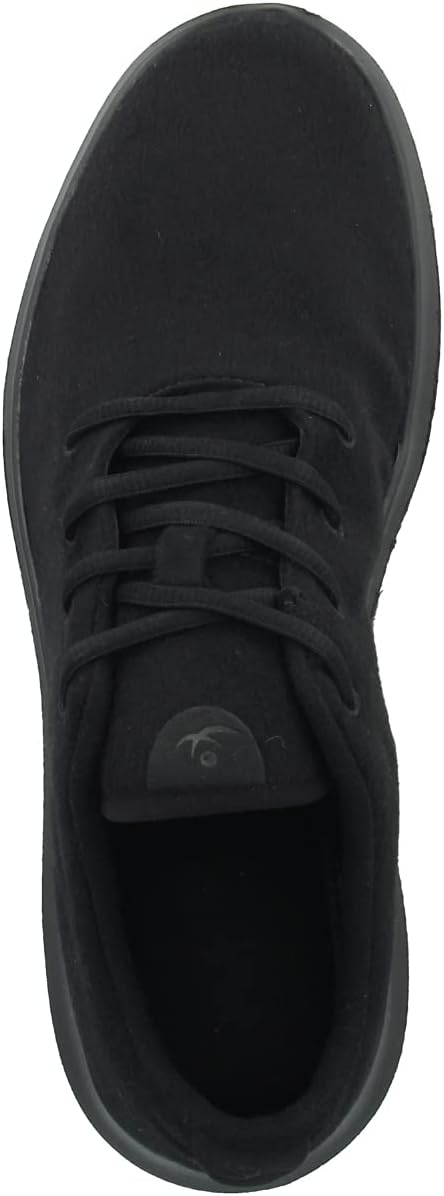 chung shi Herren Duflerino Wool Lace Schnürhalbschuhe 44 EU Schwarz, 44 EU Schwarz