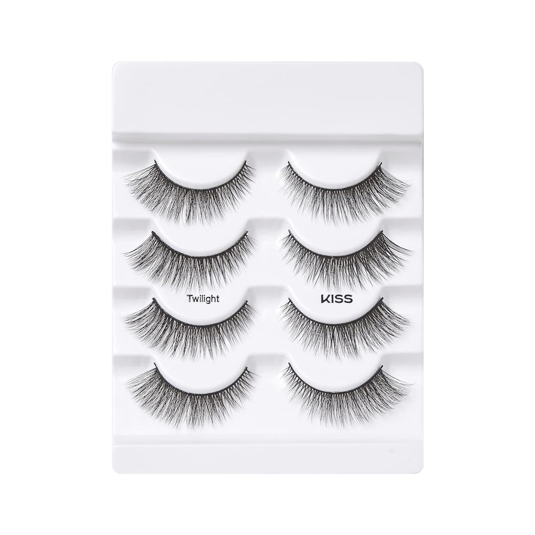 KISS Lash Couture Künstliche Wimpern Faux Mink Collection mit Kleber 96750-Twilight