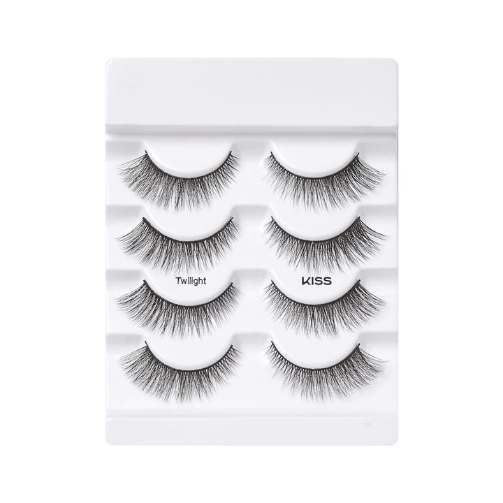 KISS Lash Couture Künstliche Wimpern Faux Mink Collection mit Kleber 96750-Twilight