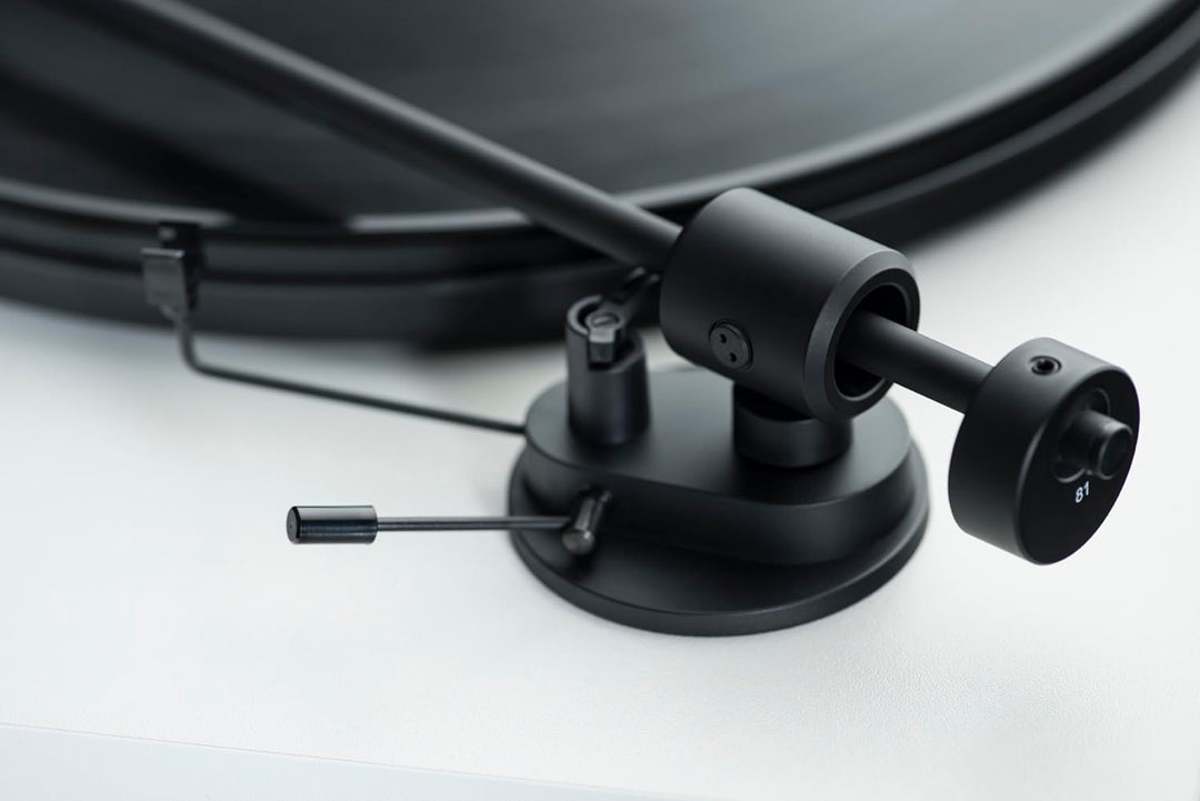 Pro-Ject Primary E, Audiophiler Plug&Play Plattenspieler (Weiss), Weiss