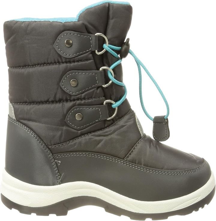 Playshoes Jungen Kinder Winter-Bootie Schneeschuh Outdoor Winterstiefel Türkis Zum Schnüren 20/21 EU