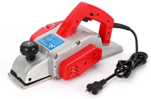 220V 1300W Elektrohobel, Max 13000 RPM Elektro Hobel mit Hobelbreite 90mm, Handhobel Hobelmaschine S