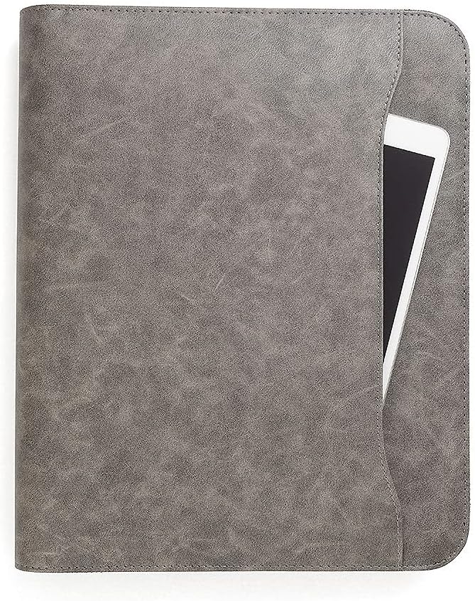 Forevermore Portfolios Padfolio Binder – Professionelles Reise-Organizer-Etui aus Kunstleder für Tab