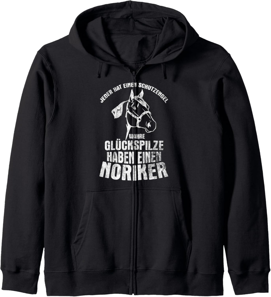 Glückspilze Haben Noriker Pferde Reiter Noriker Kapuzenjacke