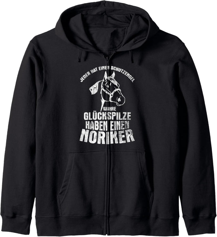 Glückspilze Haben Noriker Pferde Reiter Noriker Kapuzenjacke