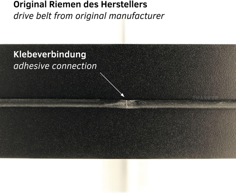 THAKKER Präzisionsriemen - passend für Pro-Ject RPM 5 Carbon Plattenspieler | Long Life Antriebsriem