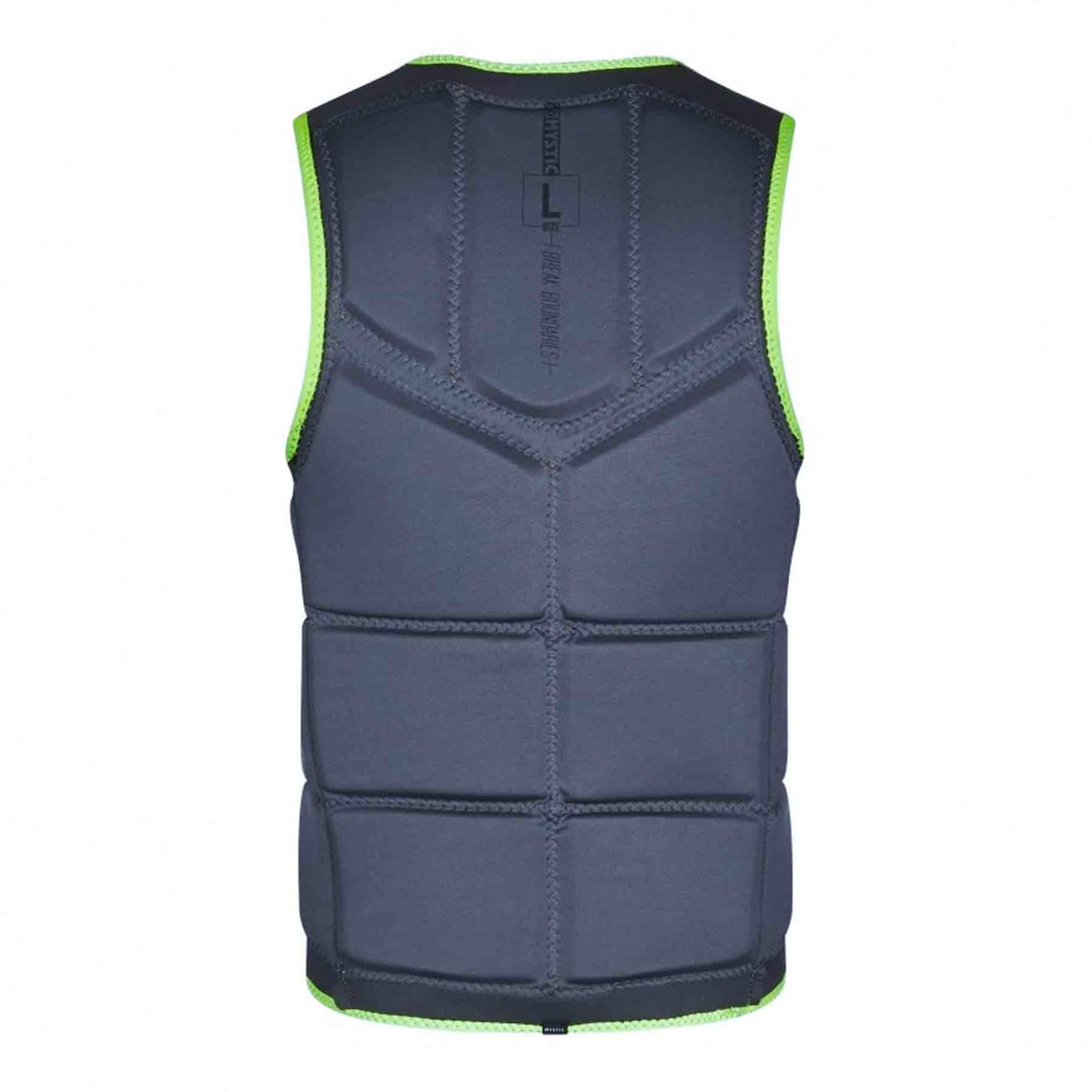 Mystic Watersports - Surf Kitesurf & Windsurfing Brand Front Zip Wake Impact Weste Top - Schwarz - U