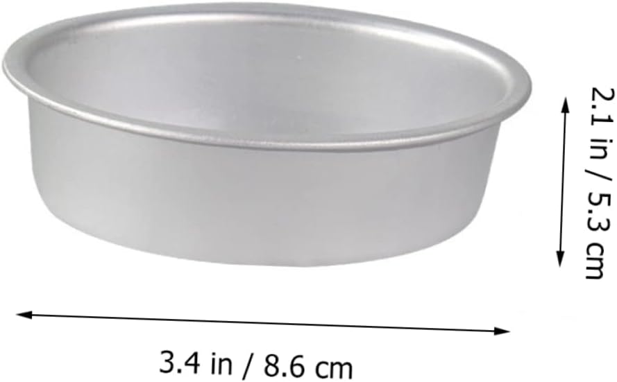 UPKOCH 6St Schimmel kuchen Schokoladenform Mini Pappbecher Keks-Torte Leche-Flan-Former Toastbrotfor