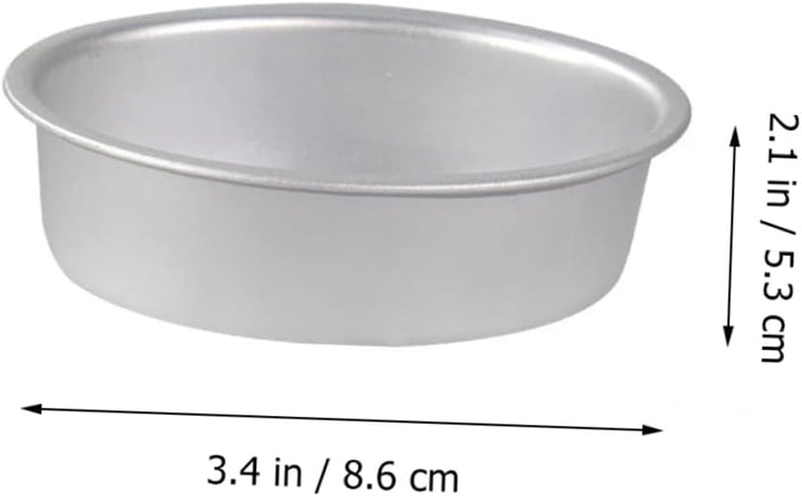 UPKOCH 6St Schimmel kuchen Schokoladenform Mini Pappbecher Keks-Torte Leche-Flan-Former Toastbrotfor