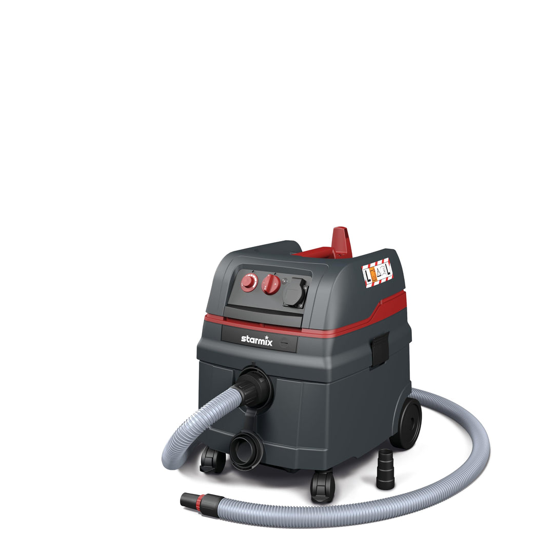 Starmix Nass- und Trockensauger Staubsauger ISC L-1625, hochwertiger Sauger für Baustelleneinsatz (1