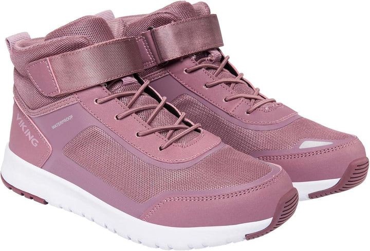 Viking Unisex Kinder Aerial Mid Wp 1v Walking Shoe 39 EU Antiquerose Dusty Pink, 39 EU Antiquerose D