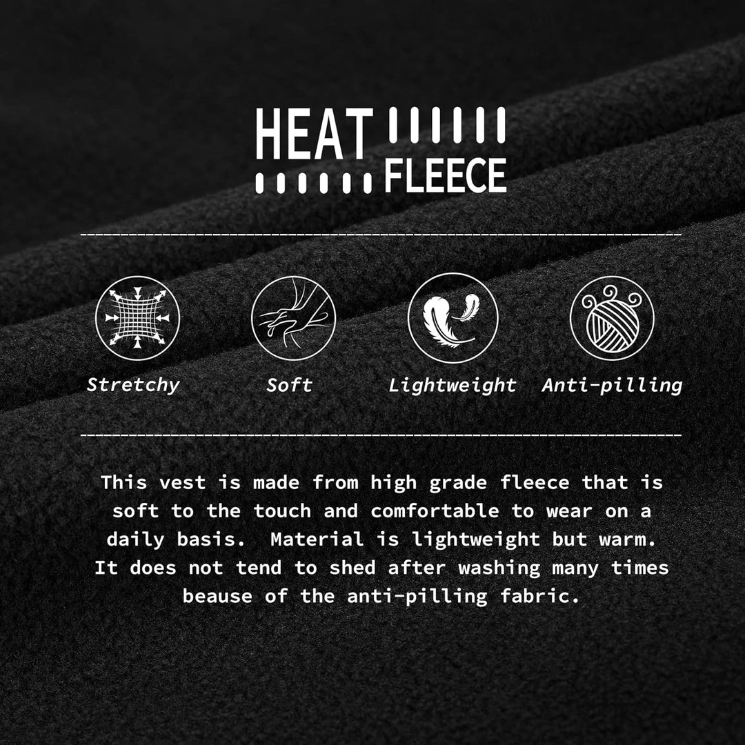 33,000ft Damen Fleece Weste Jacke Standkragen Ultraleicht Outdoor Westen Tops mit Taschen Reissversc