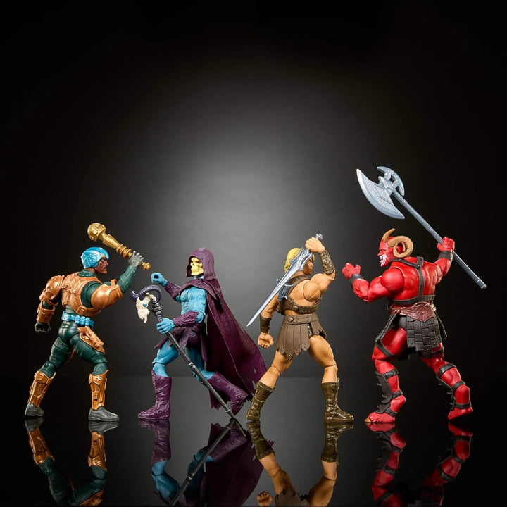 Masters of the Universe Actionfigur-Spielzeug Viererpack, ca. 14 cm, detailgetreu zum Film von 2026