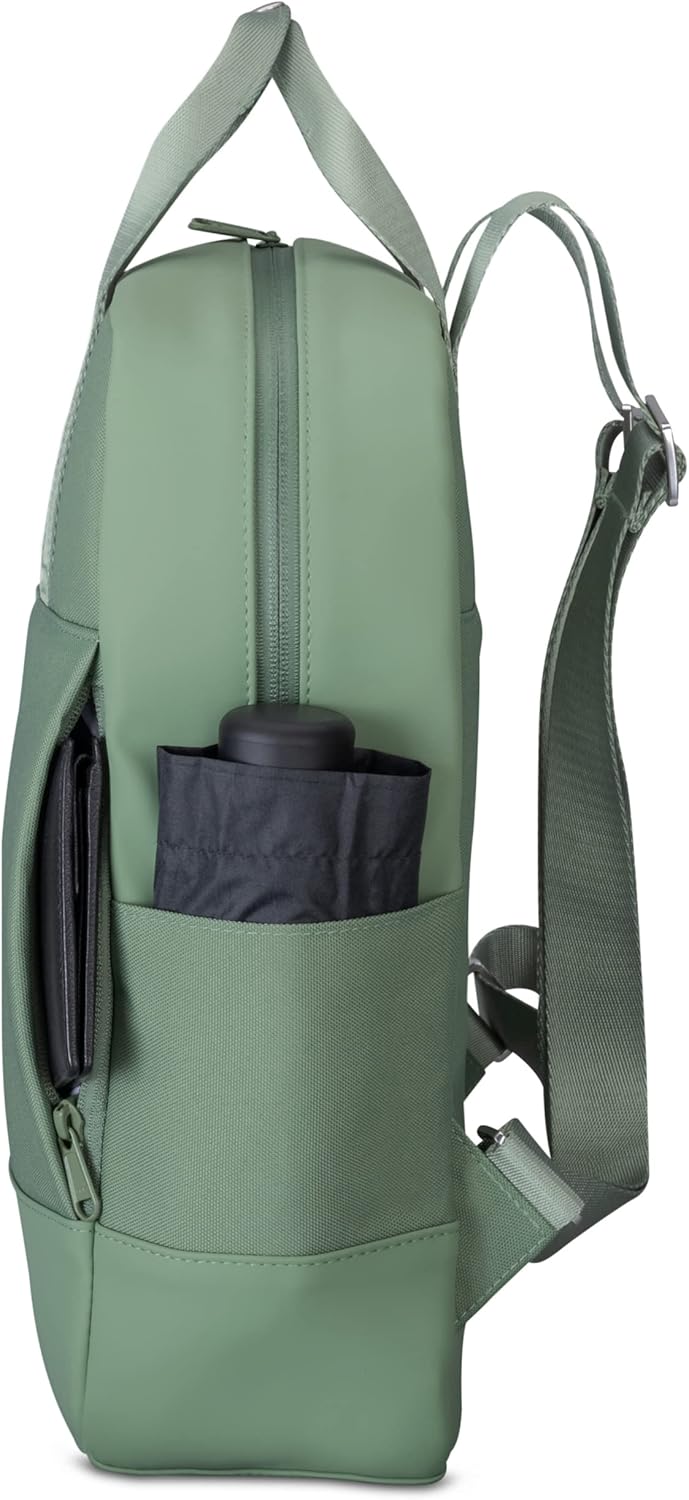 Johnny Urban Rucksack Damen Elegant Grün - Jona Medium - Moderner Laptop Tagesrucksack Klein für Uni