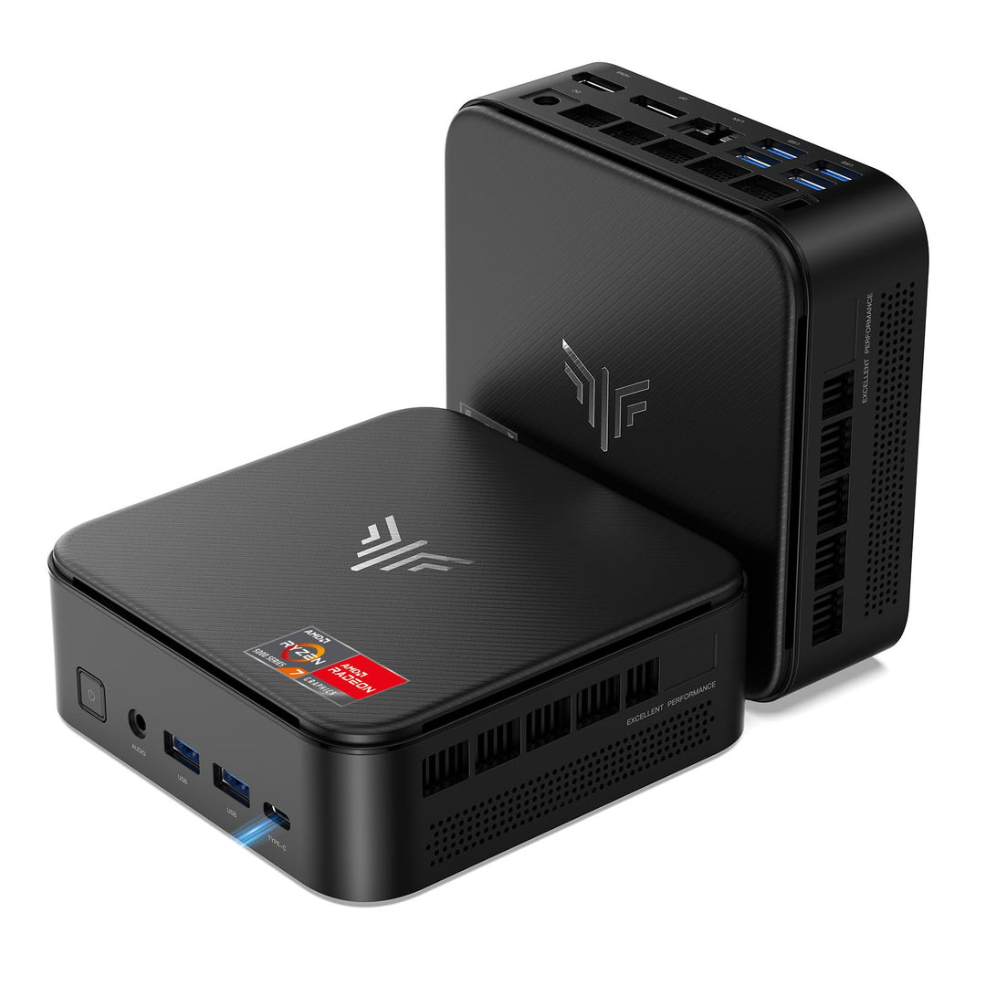 NiPoGi E3B Mini PC AMD Ryzen 7 5875U(Bis zu 4.5GHz,8C/16T),32GB Dual DDR4 512GB Nvme SSD, Шin11 Pro