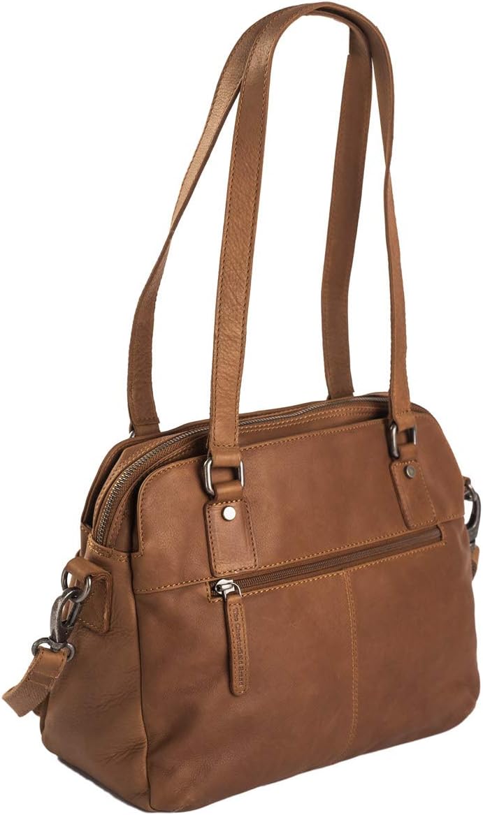 The Chesterfield Brand Ladies Bilbao - Handtasche Leder 30 cm Cognac, Cognac