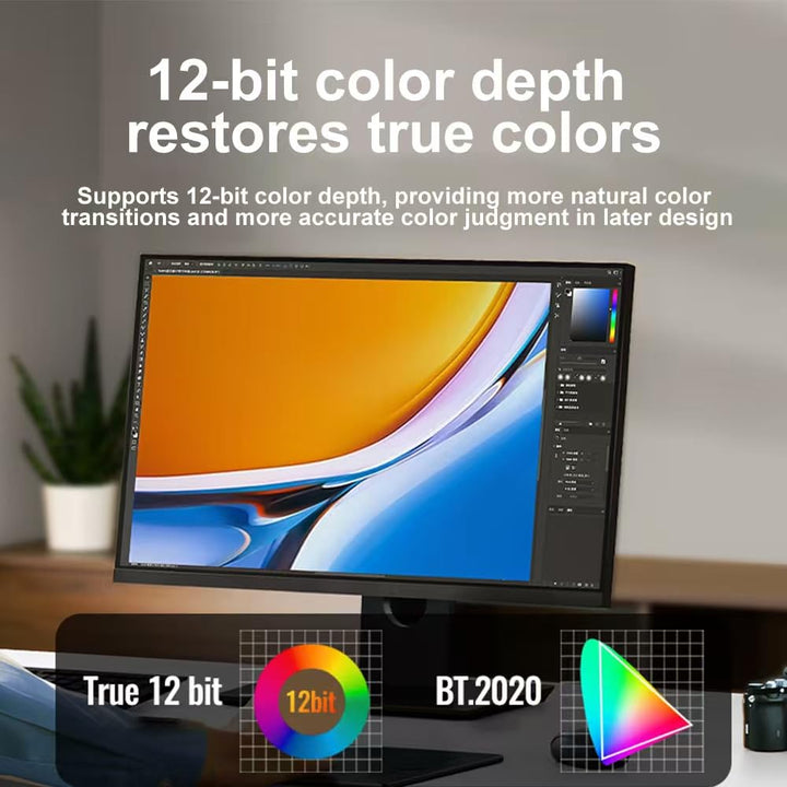 YIWENTEC USB-C zu DisplayPort 2.1 Kabel, 40Gbps, 16K 30Hz, 8K 60Hz, 4K 240Hz, Thunderbolt 4/3 zu DP,