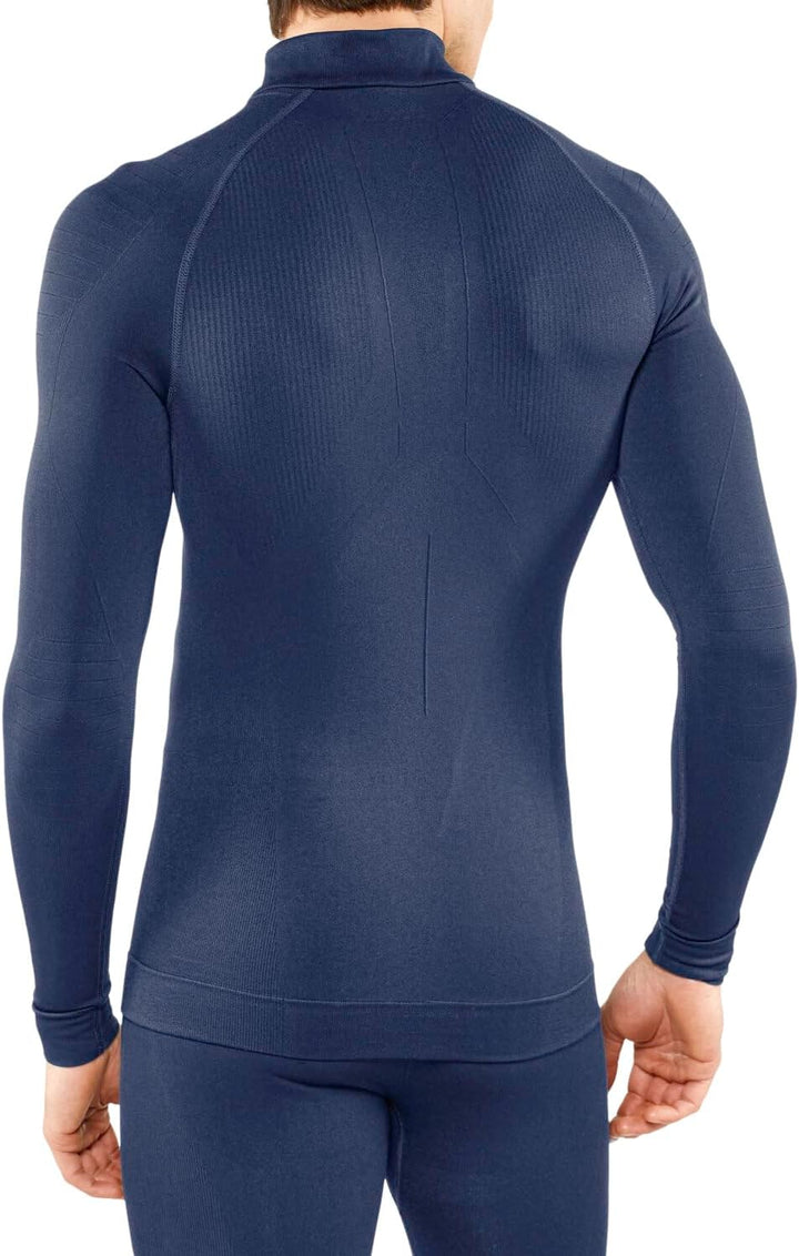 FALKE Herren Maximum Warm High Zip Neck Funktionsshirt Langarm kalte bis sehr kalte Temperaturen Fun