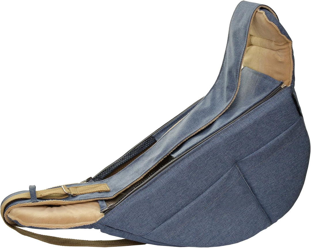 BOUTIQUE ZOO Hundetasche, Welpentasche - bis 6 kg - Tragetasche für kleinen Hund, Welpen, Katze | Fa