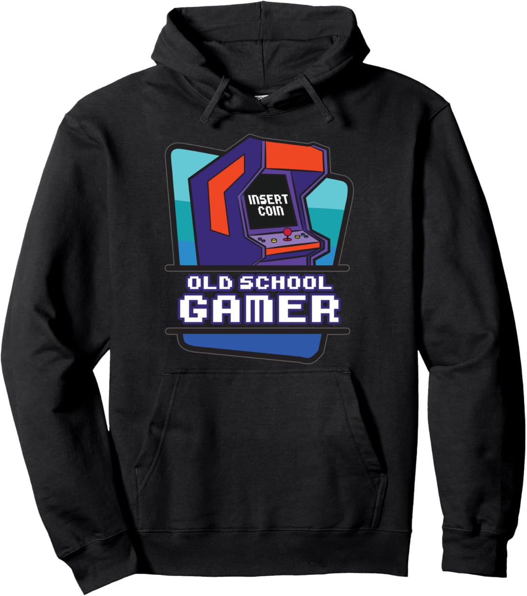 Old School Gamer - Videospiele Klassik Retro Gaming Humor Pullover Hoodie