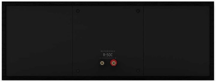 Klipsch R-50C Black (Einheit) - Zentrallautsprecher Schwarz für Heimkino - 100 W/400 W - 8 Ohm