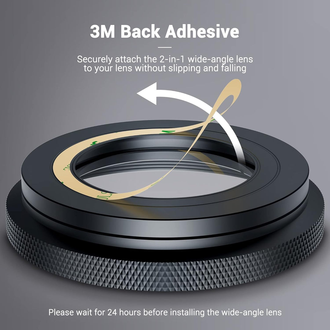 PROfezzion HD 18mm Weitwinkelobjektiv Weitwinkel Objektiv für Sony ZV1 ZV-1 ZV1F ZV-1F RX100 VII VI