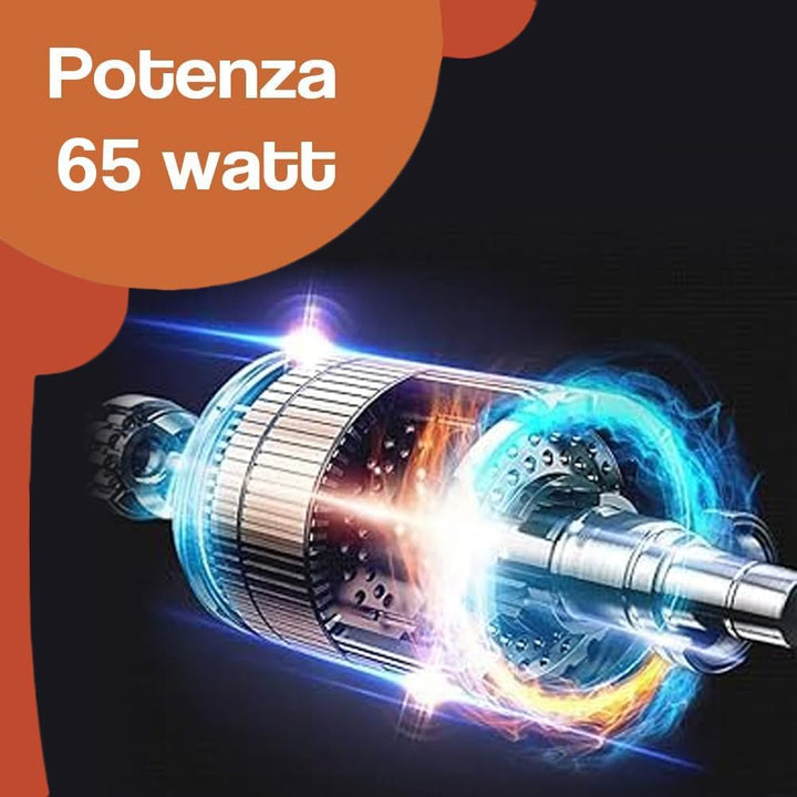 BAKAJI Wandventilator mit Gitter von 43 cm und 3 wählbaren Geschwindigkeitsstufen, Wandkühler mit 5
