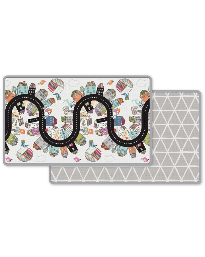 Skip Hop 243102 Reversible Village Playmats, mehrfarbig, Reversible Village Playmats