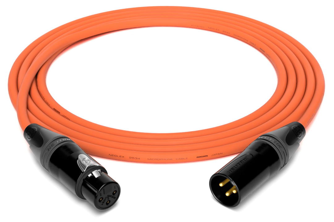 enoaudio Mogami 2534 Quad Professionel Studio Kabel Symmetrische Mikrofon | Neutrik Gold XLR female
