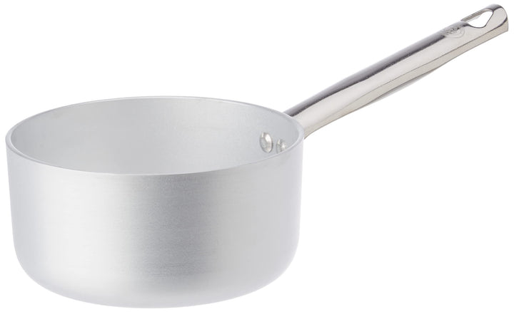 Pentole Agnelli ALMA10516 Professionelle Aluminiumpfannen 3 mm, hoher Auflauf mit Griff, 1,7 l 16 cm