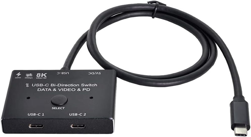 ChenYang CY PD 8K@30hz 100W 10Gbps USB-C Typ-C Bi-Direction Switch MST 1 bis 2 Hub Unterstützung von