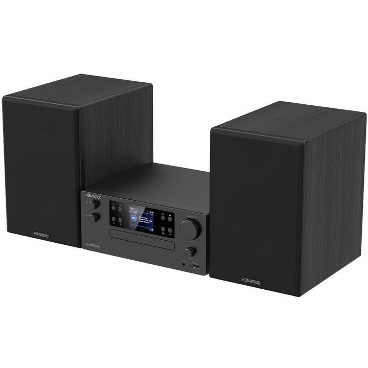 KENWOOD M-9500S-B - Smart Micro Hi-Fi System mit Internetradio, DAB+, CD/USB, Audiostreaming, Sub-Ou