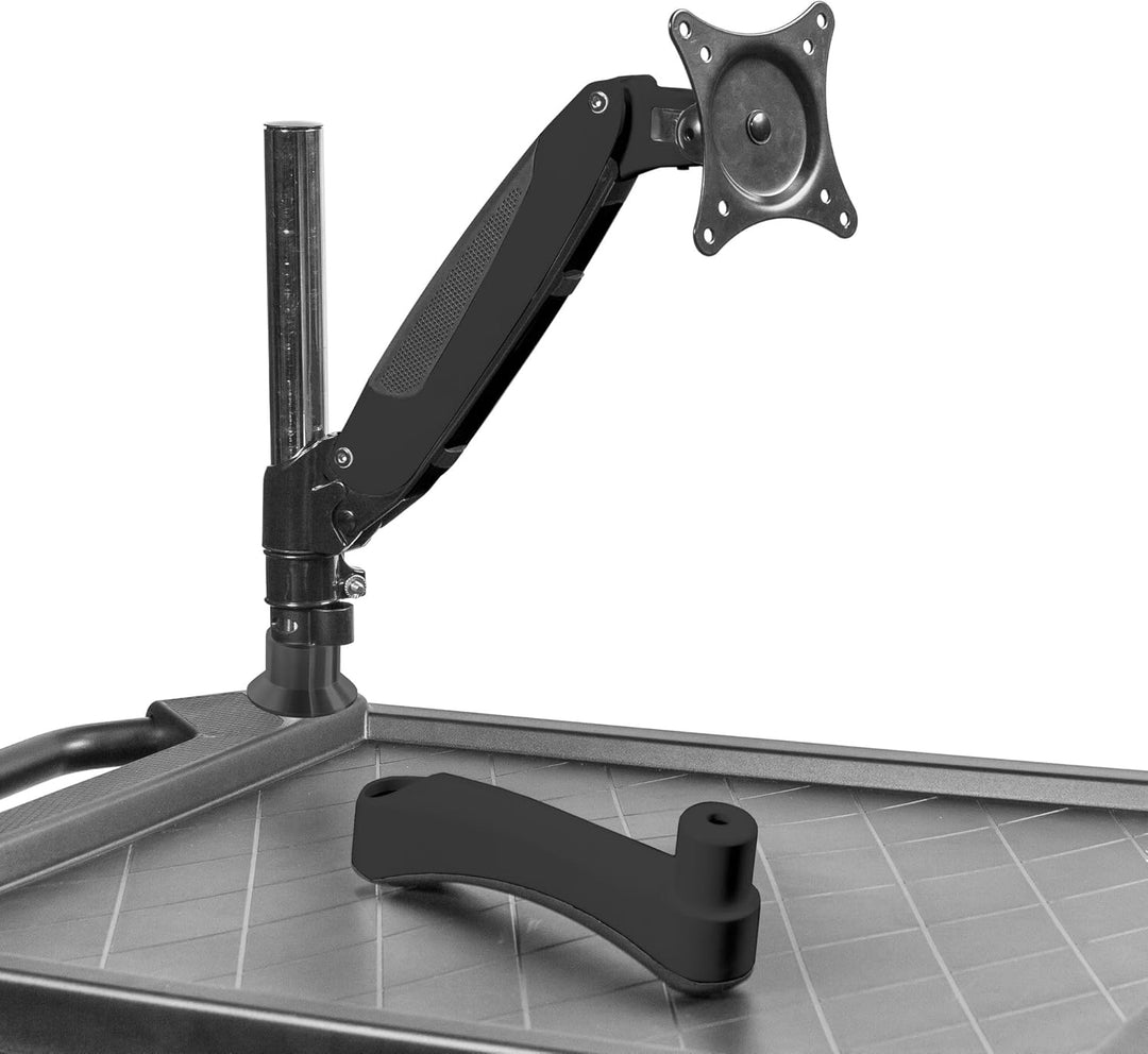 Hazet Laptop-Halter 179N-42, komplett mit VESA 75/100 und Klettband, Tragkraft 5 kg, passend Werksta