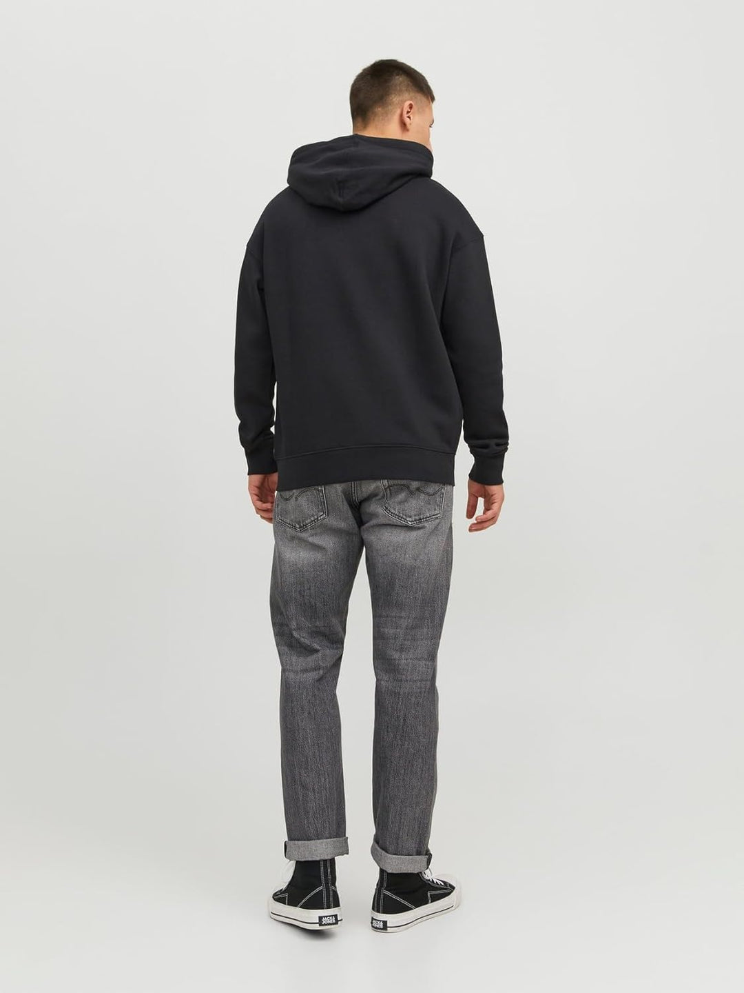 JACK &amp; JONES Herren Hoodie Kapuzenpullover JJESTAR JJ Sweat Hood - Relaxed Fit XS Cocoa, XS Cocoa