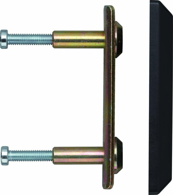 ABUS Schliesskasten-Verbindungsplatte PV1820 S schwarz für Panzerriegel 10700, Schwarz